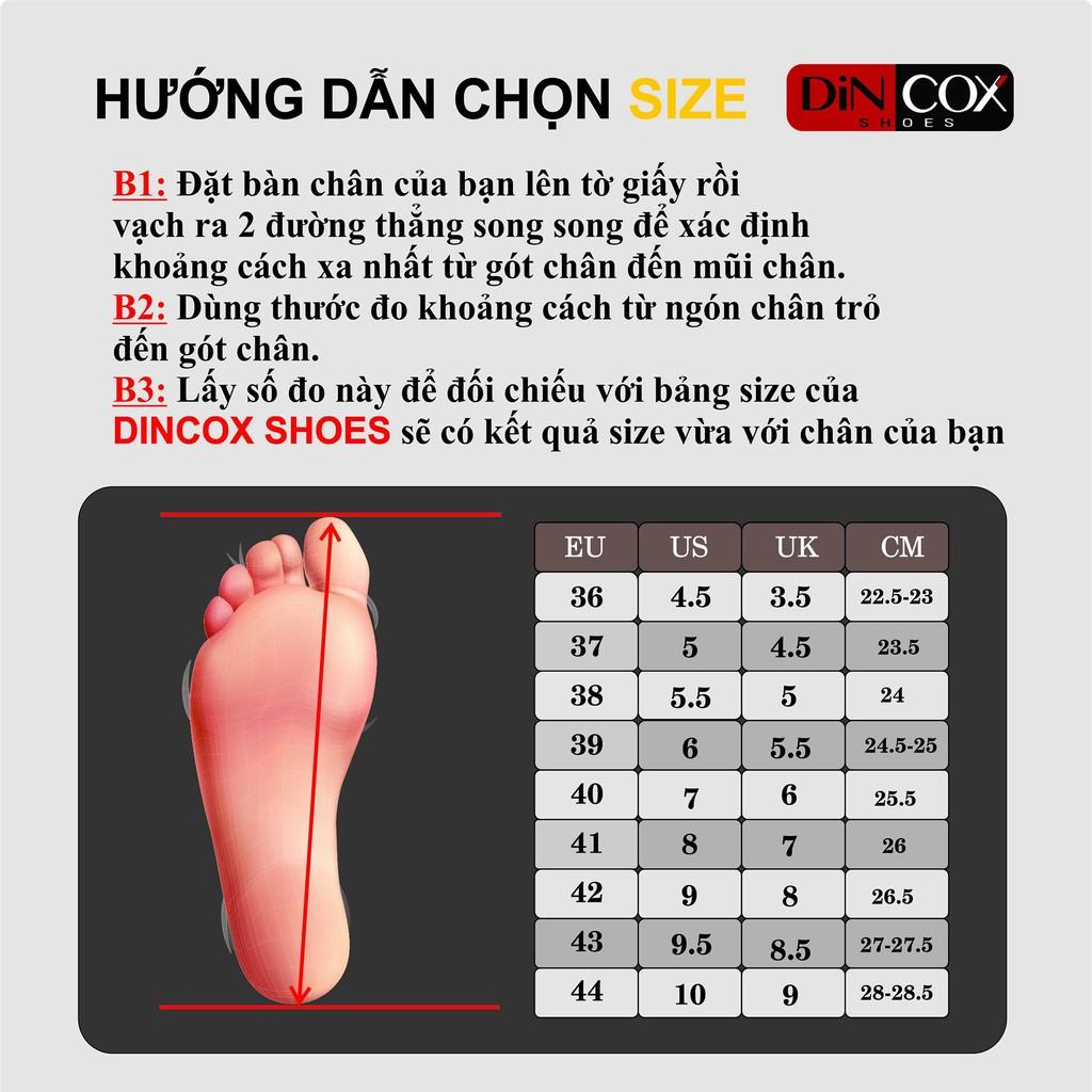 Giày Sneaker Da Nam DINCOX C03 Khí Chất Lịch Thiệp Brown