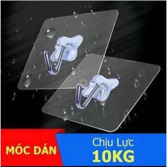 Combo 10 móc siêu dính dán tường, móc trong dính tường