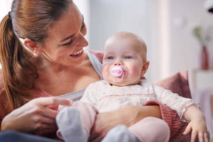 Núm ty ngậm Siêu mềm Philips Avent cho bé từ 0-6 tháng tuổi - Vỉ đơn