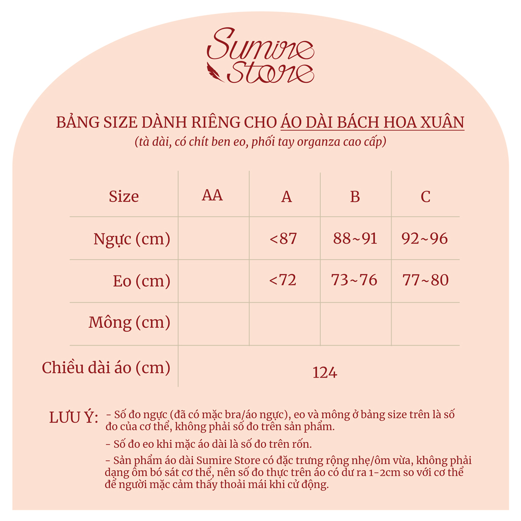 Sumire Store Áo dài Bách Hoa Xuân - Xanh lá