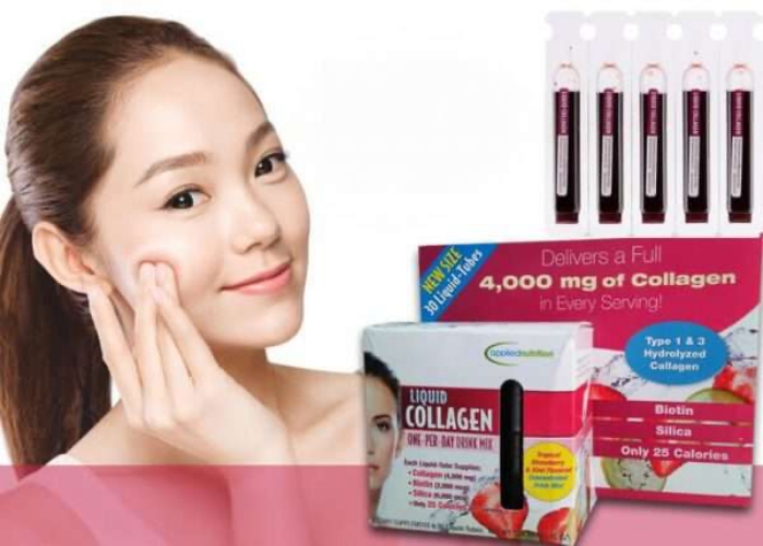 Thực phẩm bổ sung: Collagen Ống Applied Nutrition Liquid Collagen 4000mg 30 tubes nhập Mỹ