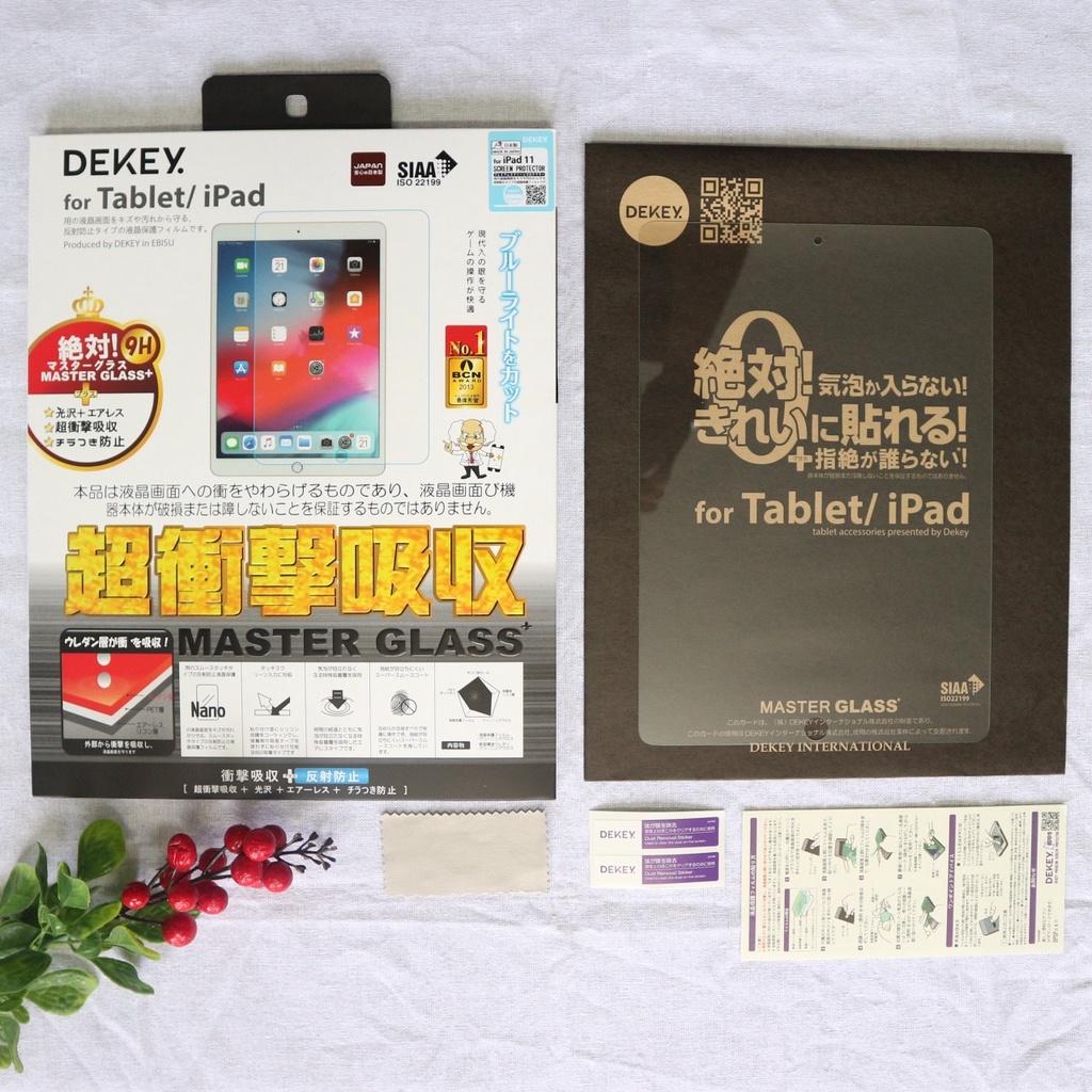 Dán cường lực Dekey master glass dành cho các dòng iPad