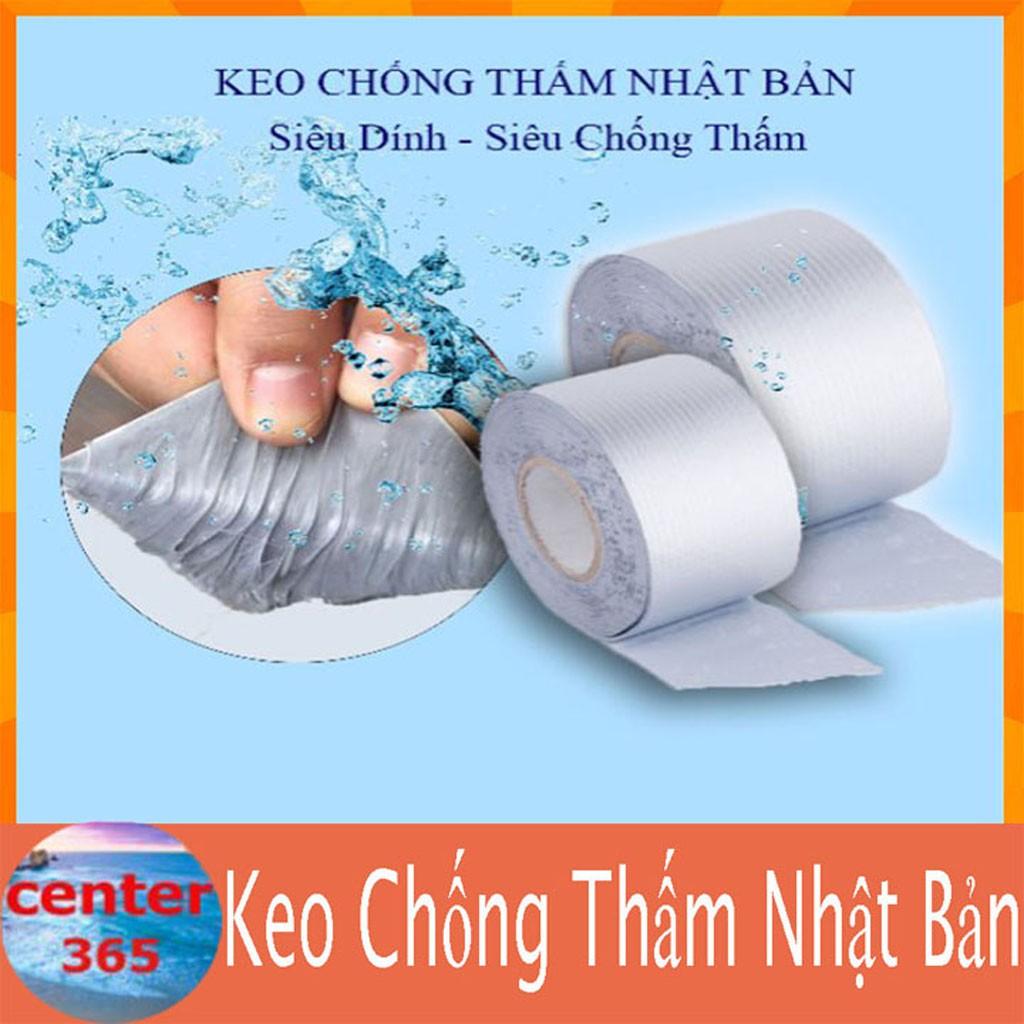 Băng Keo Siêu Dính 5cmx5m Chống Thấm Nước Dột Nhà Và Chịu Nhiệt