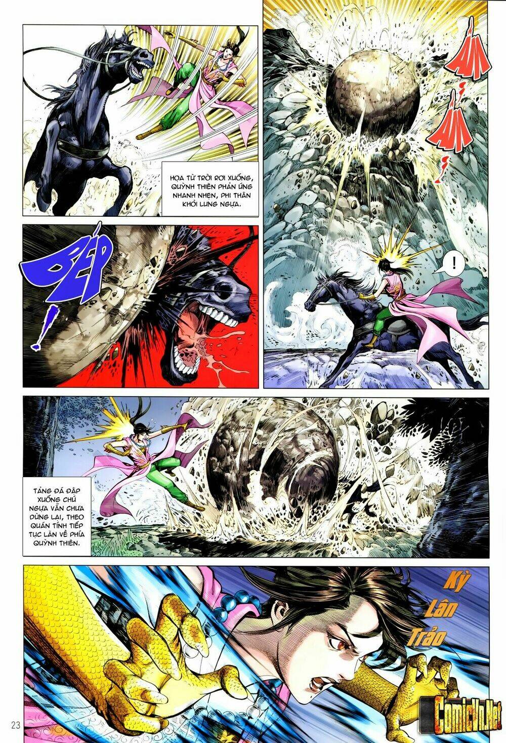 tân tác trung hoa anh hùng chapter 22 23