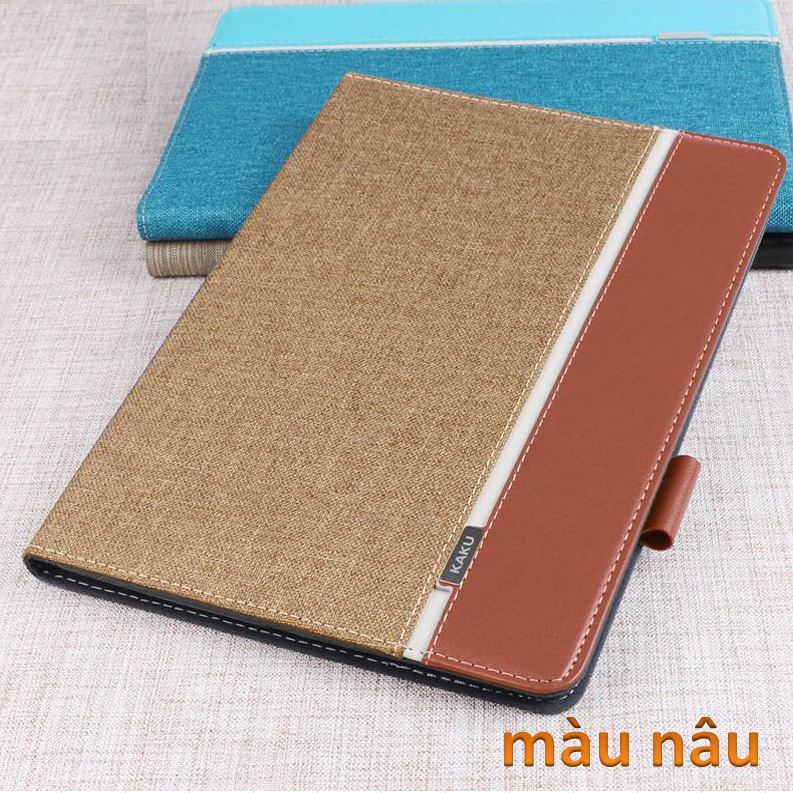 Bao da bọc vải jean cao cấp cho iPad Air / Air2/ Pro9.7/  Gen 5/ Gen 6