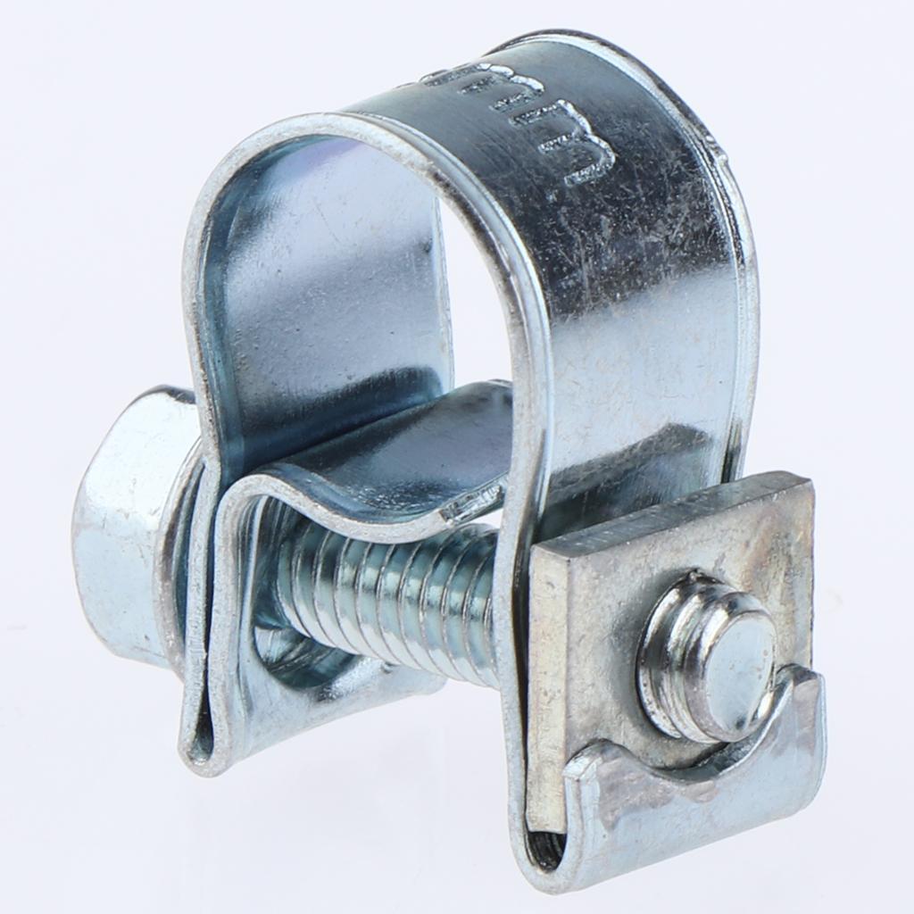 3x 10pack 304 Stainless Steel Clip Hose Pipe Clamp Diameter Ø 7 - 9mm