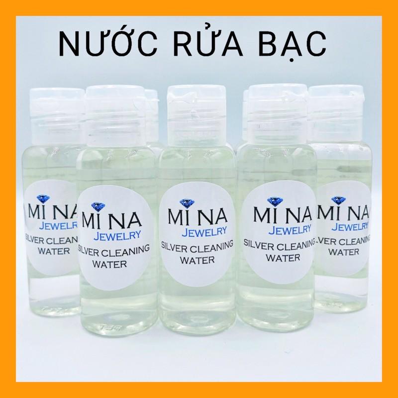 Nước rửa trang sức bạc , Nước rửa bạc 50ml - Mina Jewelry