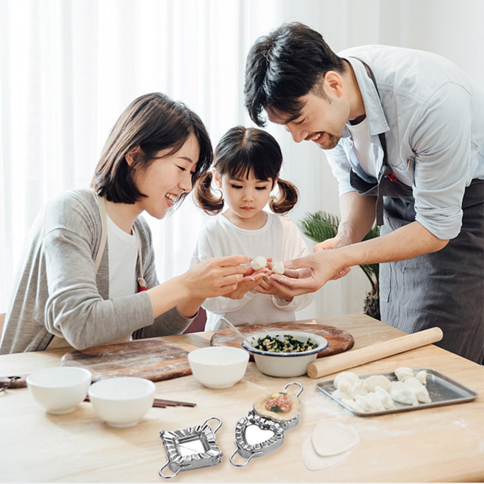 2x Dumpling Maker Cooking Tools Kitchen Accessories for Pierogi