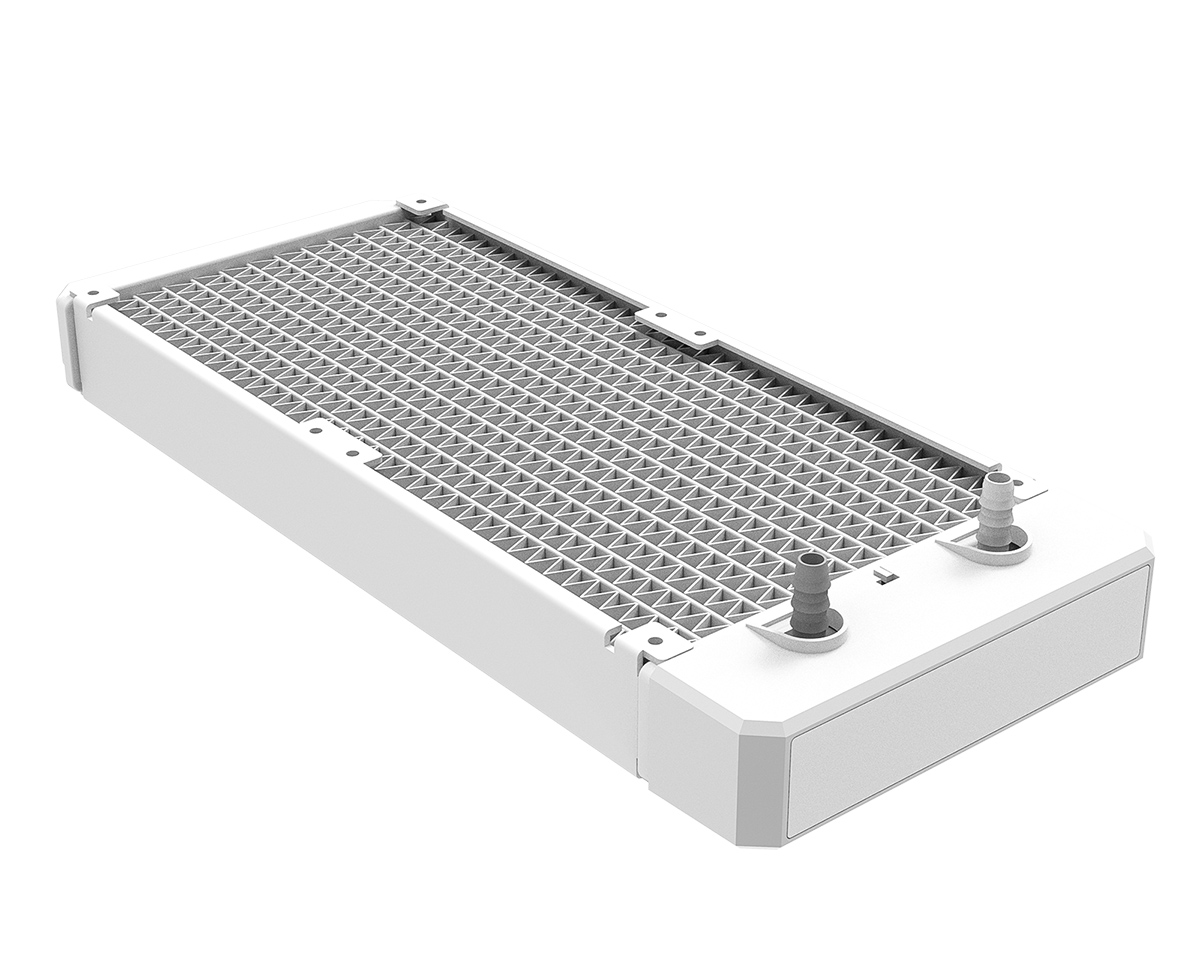 BỘ TẢN NHIỆT NƯỚC ID-COOLING ICEFLOW 240 ARGB SNOW - Hàng Chính Hãng