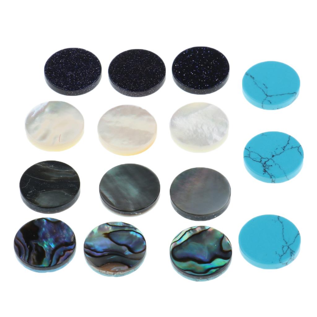 1 Set Trumpet Valve Finger Buttons, Trumpet Colorful Shell Trumpet Parts Accessories