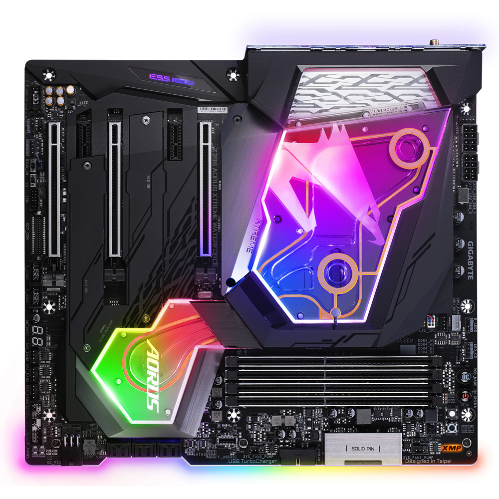 Bo mạch chủ - Mainboard Gigabyte Z390 Aorus Xtreme Waterforce