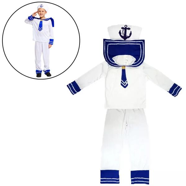 Bộ Trang Phục Thủy Thủ Hóa Trang Halloween Bé Trai - Size M - Nuan Nuan B0119