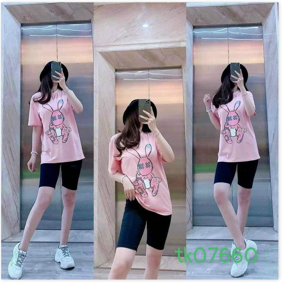 Đồ bộ nữ thun cộc tay dễ thương mềm mại MẪU MỚI NHẤT HIỆN NAY