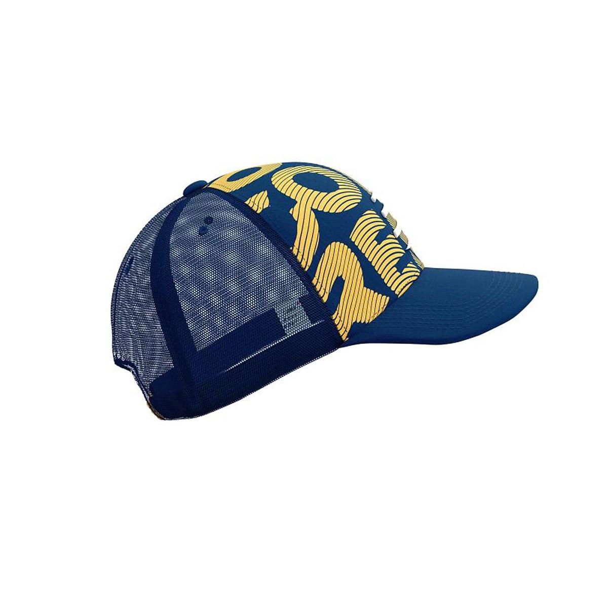 Mũ Chạy Bộ Com Trucker Cap - Estate Blue/Citrus