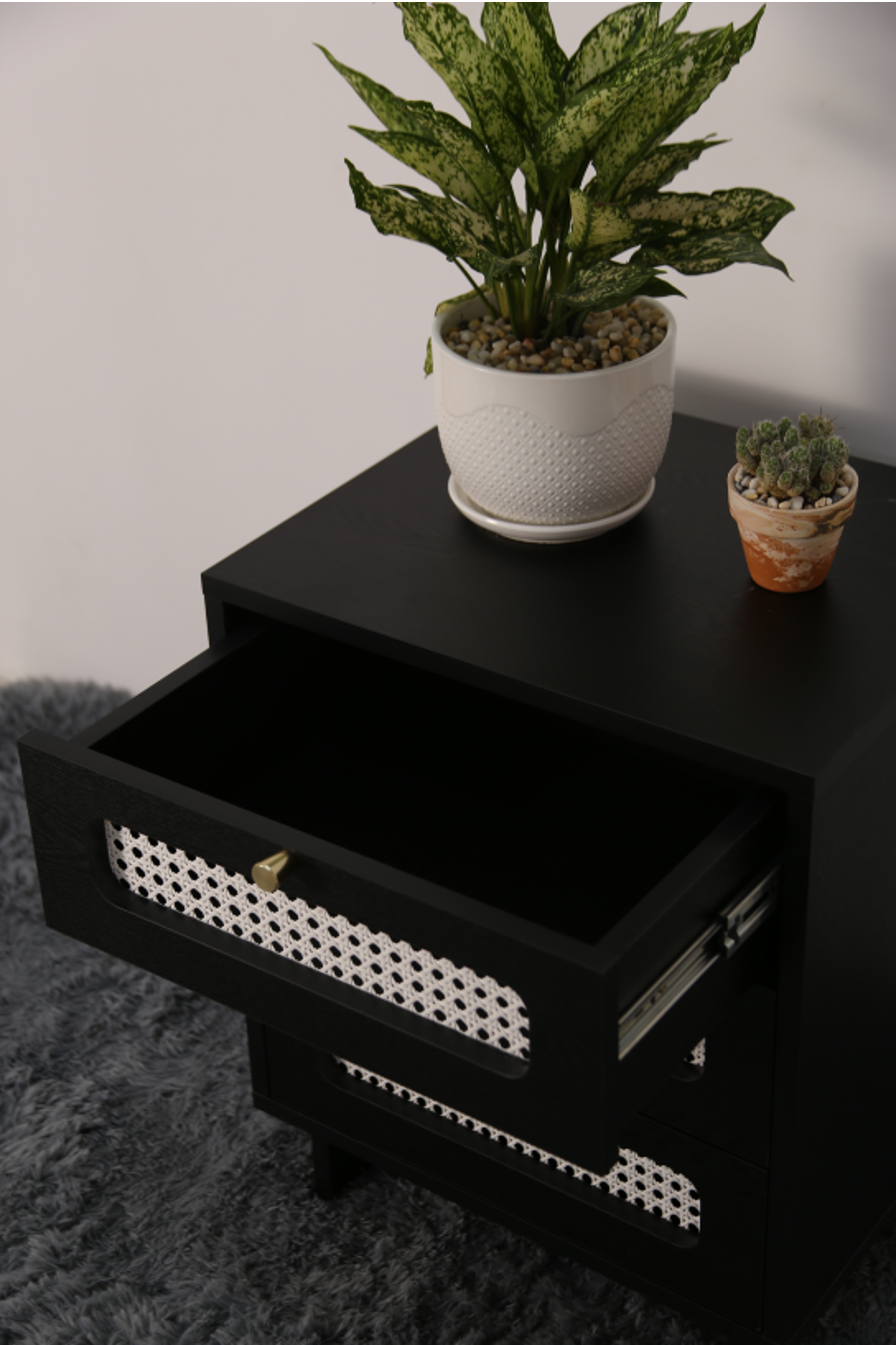 [Happy Home Furniture] MEYDAN, Táp đầu giường 3 ngăn , 48cm x 40cm x 60cm ( DxRxC), THK_077