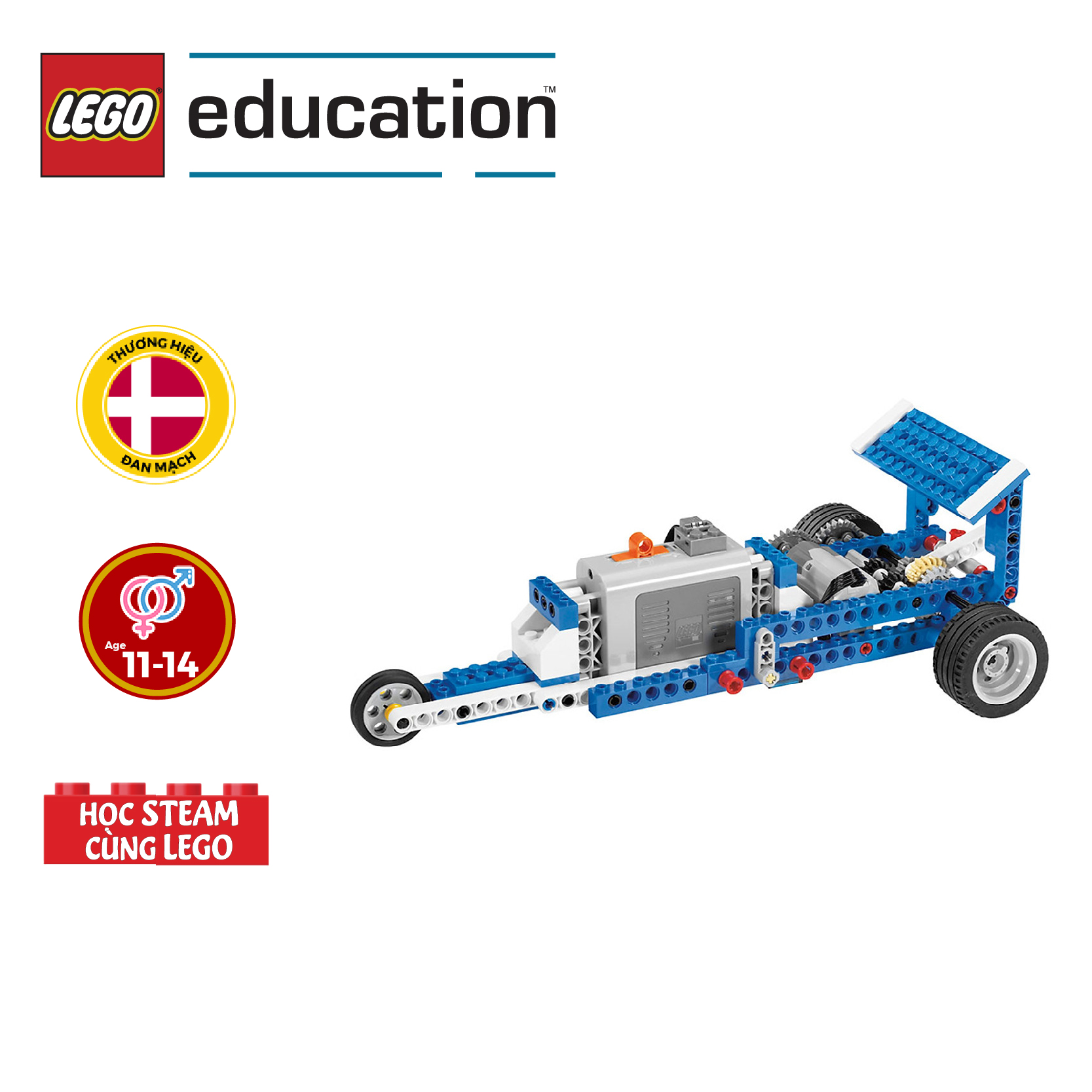 Đồ Chơi LEGO EDUCATION Bộ Kỹ Sư Cơ Khí L6-L9 9686