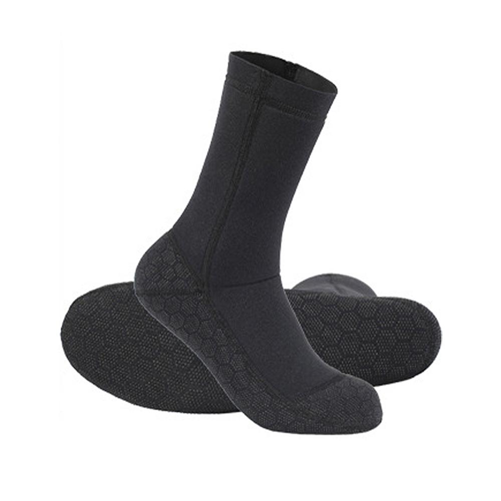 3MM Neoprene Wetsuit Socks Ấm lặn với bình dưỡng khí Tất đi biển mùa đông Booties Giày chống trượt Vớ lướt sóng