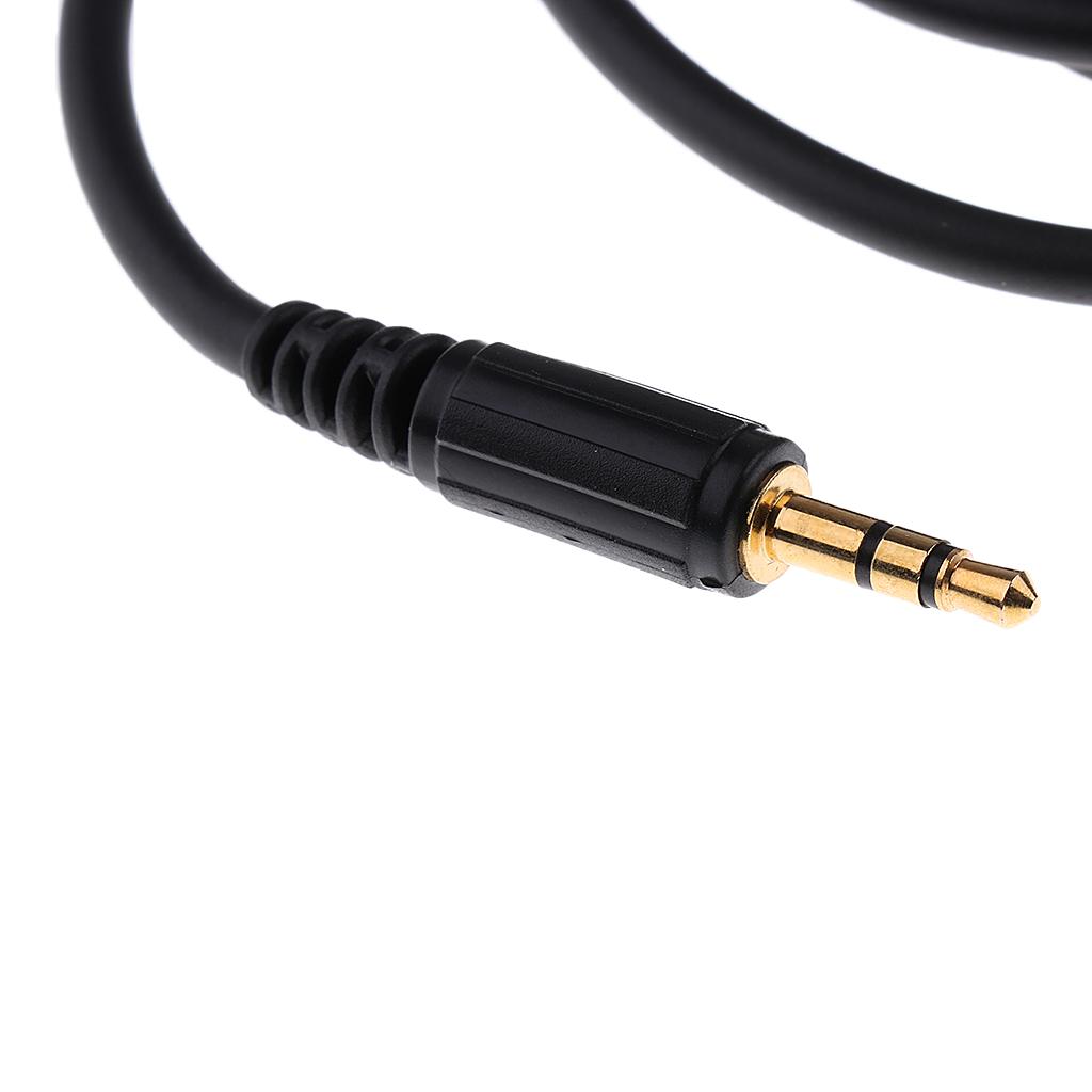 Car 3.5mm Male Aux Audio Input Cable Adapter