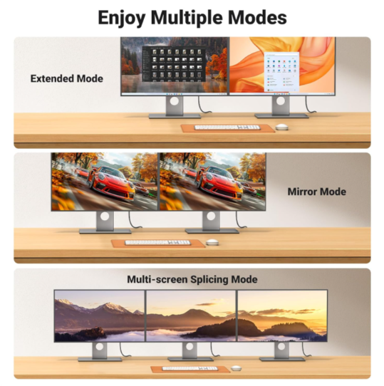 Cáp chuyển đổi Displayport sang HDMI hỗ trợ 4K dài 1.5M Ugreen 1.5m/2m/3m - Hàng chính hãng