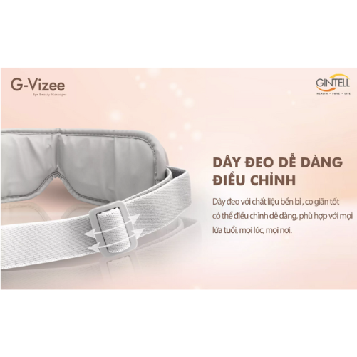 Máy Massage Mắt Nhiệt Hồng Ngoại G-Vizee | 1 Năm Bảo Hành