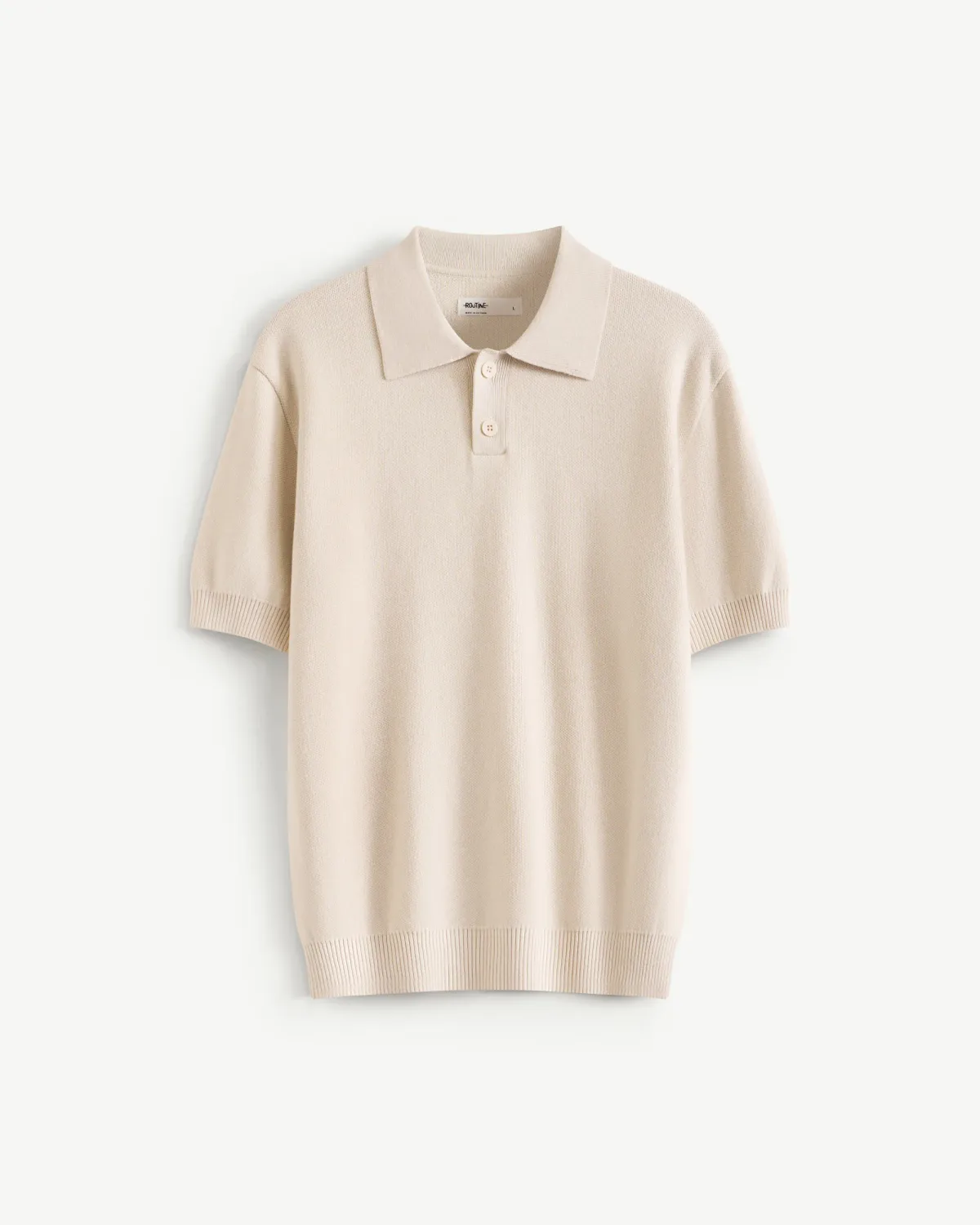 Áo polo len tay ngắn nam Form Fitted - ROUTINE 10F25KNI003