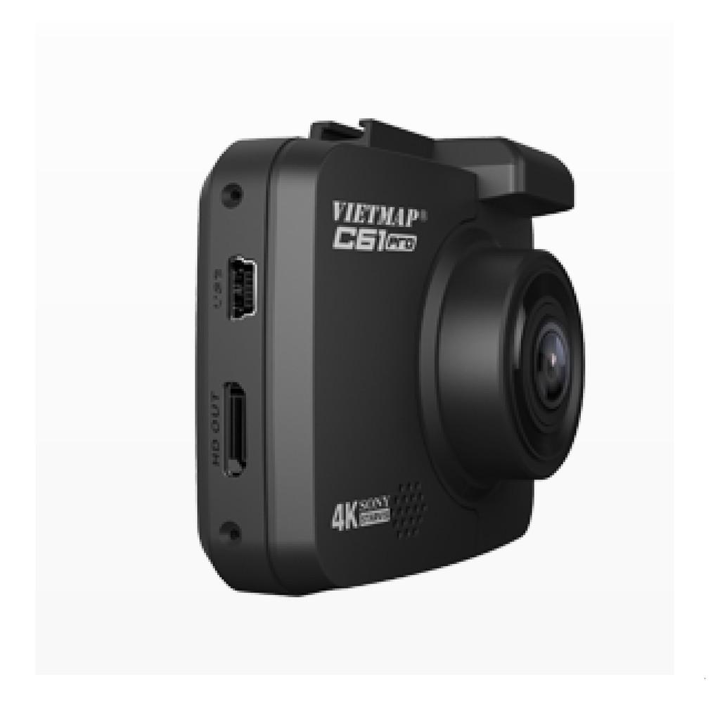 Camera hành trình VIETMAP C61 Pro + thẻ 32GB - Trải nghiệm hình ảnh sắc nét - Nâng cấp âm thanh  - Kết nối VIETMAP REC.