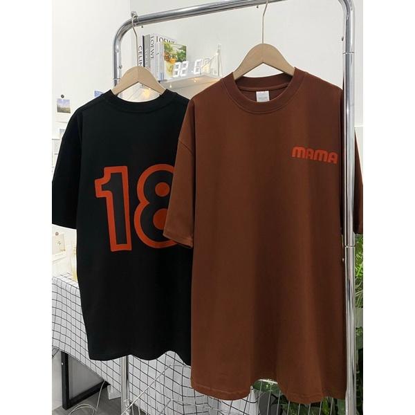 Áo thun tay lỡ áo thun unisex số 18