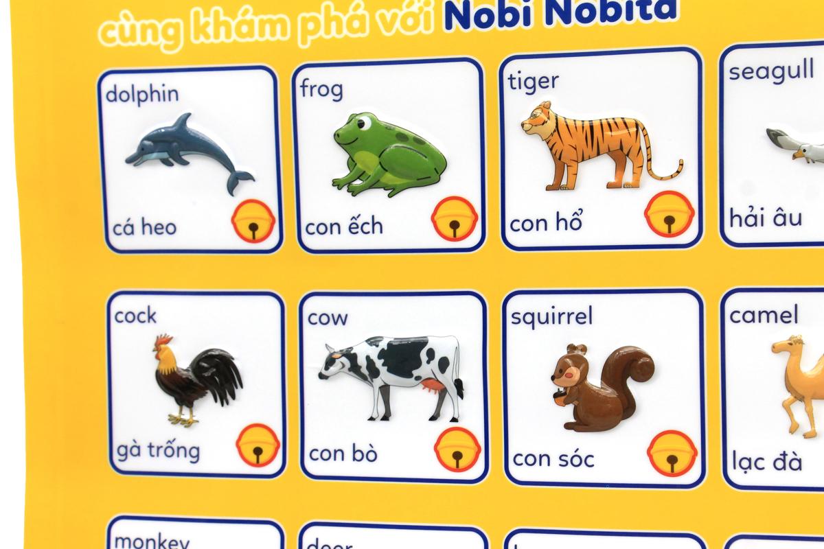 Bách Khoa Điện Tử Thông Minh - Thế Giới Động Vật - Cùng Khám Phá Với Nobi Nobita - ToTy LT23