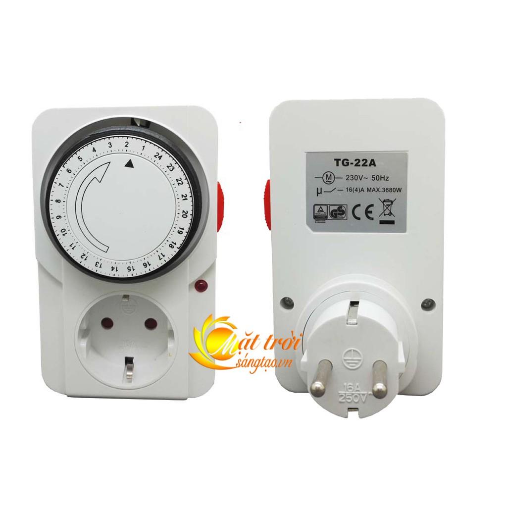 Ổ cắm hẹn giờ lập trình cơ TG-22A