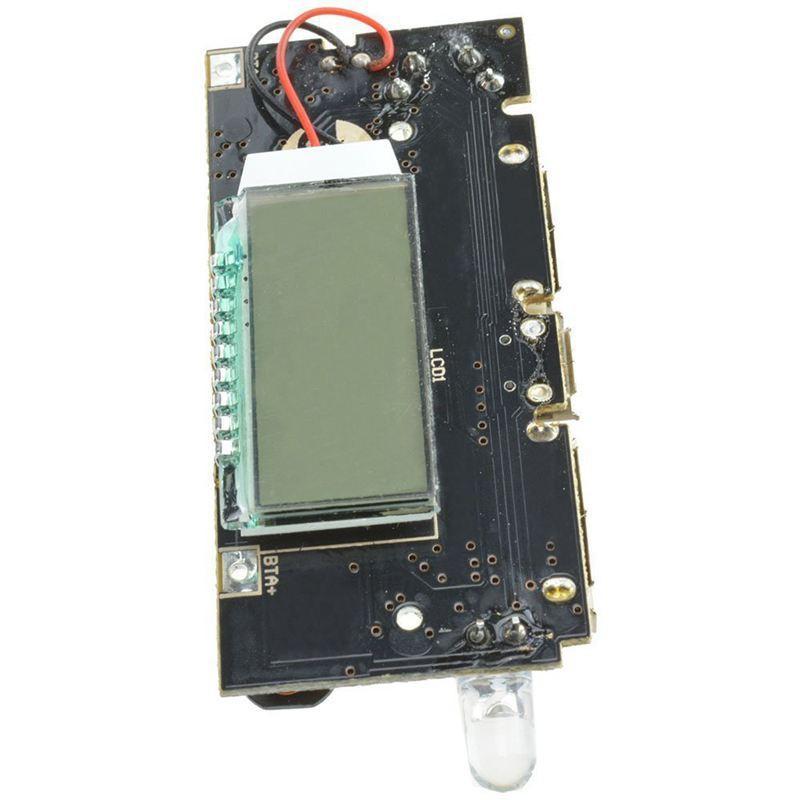 Mạch sạc pin dự phòng 2 đầu USB 5V 1A 2.1A có đèn LED tiện dụng