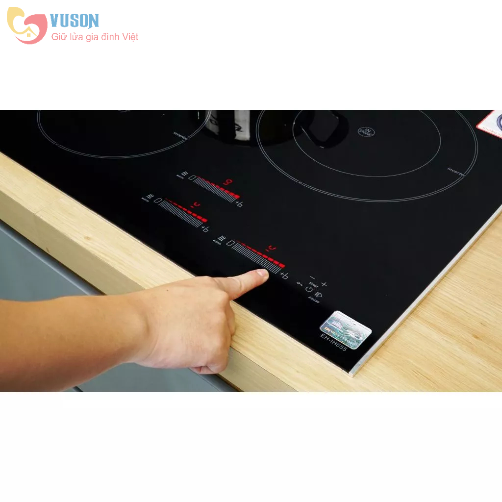 Bếp từ đôi Chefs IH555- Hàng chính hãng