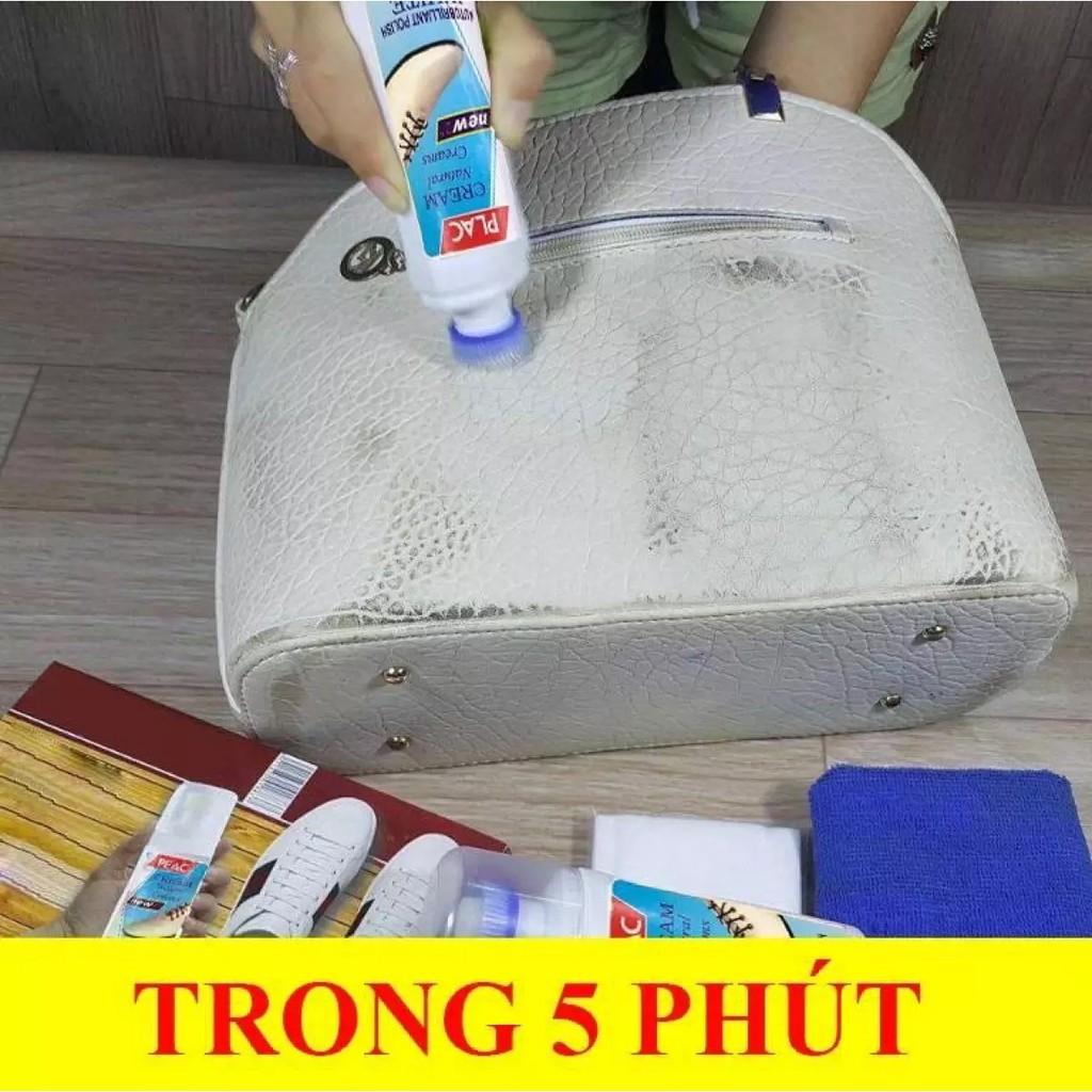 [GIÁ KHUYẾN MÃI] Lọ dung dịch tẩy trắng giày túi hiệu PLAC dung tích 100ml