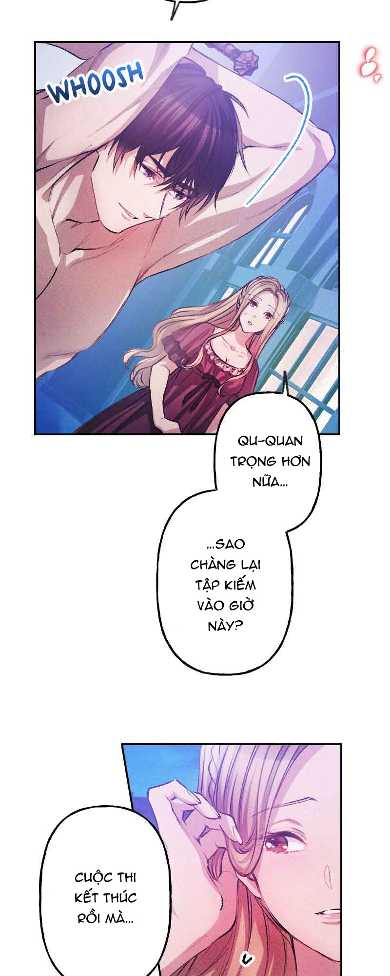 Sức Nóng Của Nữ Phản Diện Được Tái Sinh chapter 39.1 - Trang 8