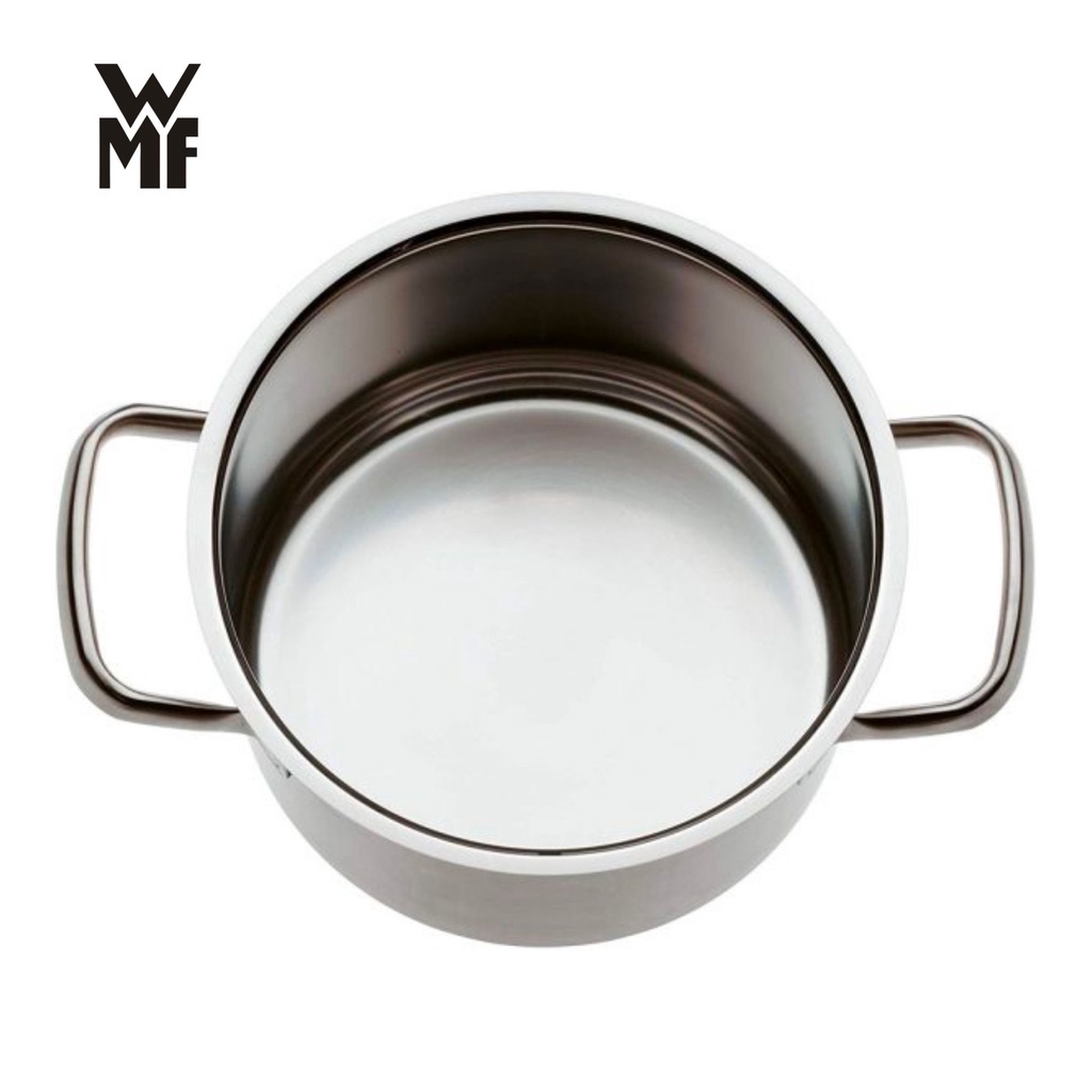 Bộ Nồi Đáy Từ 3 Lớp WMF Diadem Plus 3 Món Nguyên Khối Chất Liệu Thép Cromargan Không Gỉ Size 20,16,16cm - 0730299990