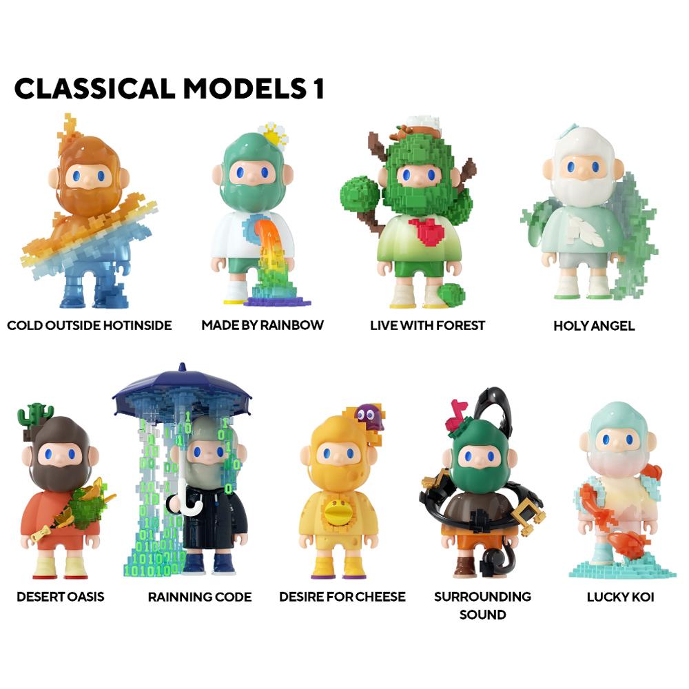 Đồ Chơi Mô Hình Farmer Bob Pixel Universe Series - Finding Unicorn (Mẫu Sản Phẩm Bên Trong Là Ngẫu Nhiên)