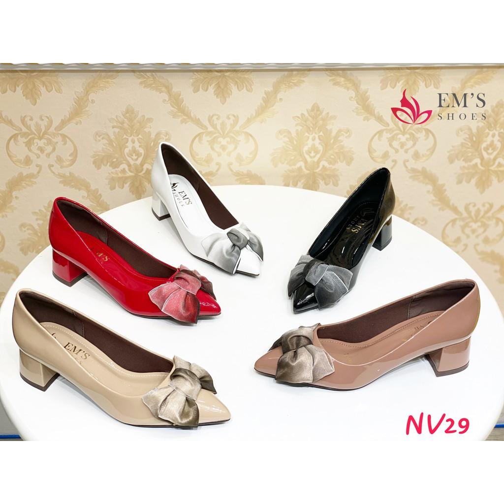 [Ảnh thật 100%] Giày cao gót đẹp Em’s Shoes MS: Nv29