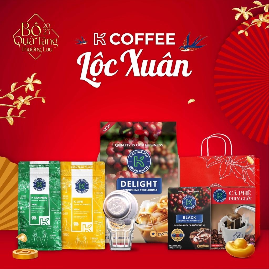 Set quà tết Lộc Xuân KCoffee 2023