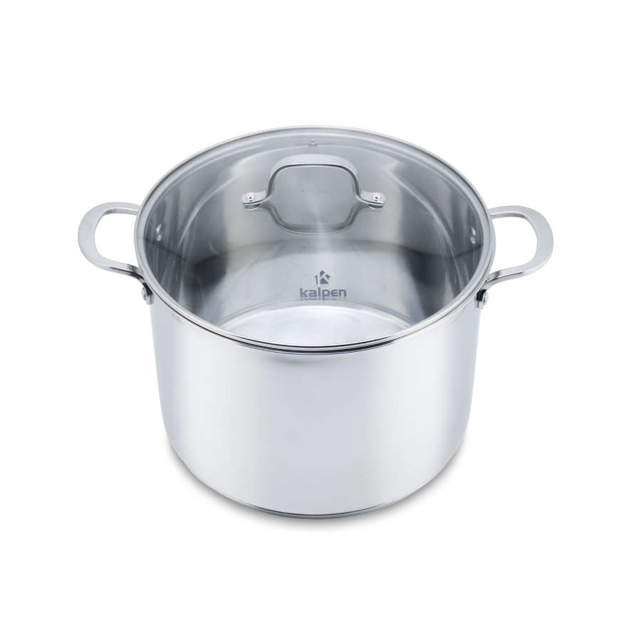 Nồi luộc gà Inox 304 cao cấp 5 đáy Kalpen size 28cm