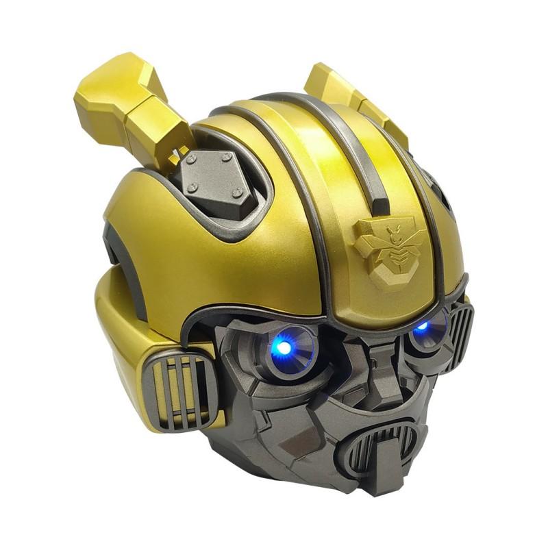 Loa Bluetooth không dây Bumblebee di động, loa loa siêu loa siêu trầm có khối lượng lớn, hỗ trợ phát lại TF Color: iron Man