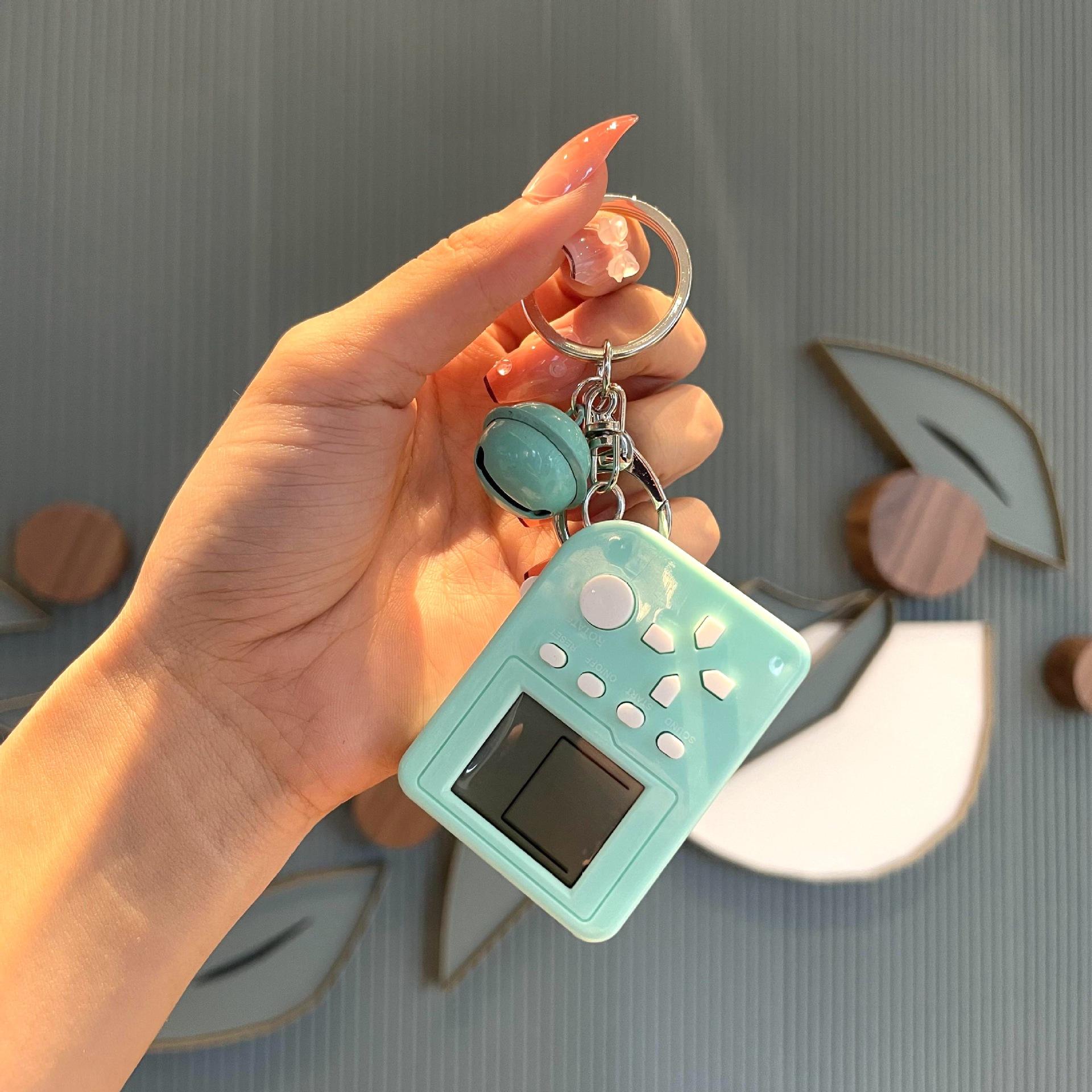 Tốt Nhất Cầm Tay Nhỏ Tay Cầm Chơi Game Mini Retro Tetris Tay Cầm Chơi Game Điện Tử Cầm Tay Tay Cầm Chơi Game Ô Tô Móc Khóa