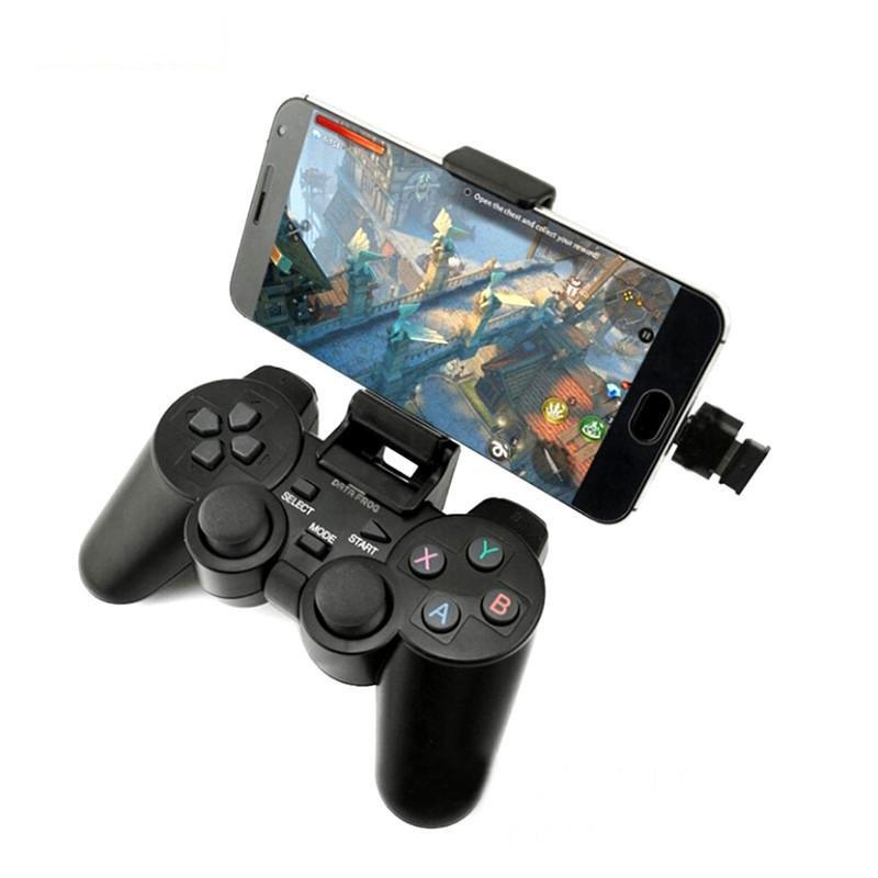 Tay Cầm Chơi Game Không Dây 2.4ghz Cho PS3 - máy ví tính - PC - Smart tivi - Androidd Box - miếng lót chuột