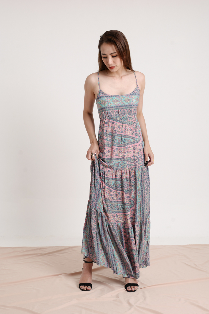 Đầm Maxi 2 dây Isla Bonita IB23065-VI