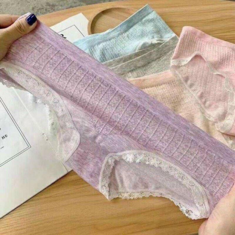 Hộp 5 Quần Lót Nữ HỘP Trắng Kháng Khuẩn