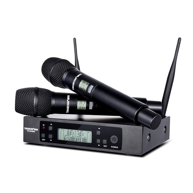 Takstar TS-3310UH - Micro Không Dây UHF Cho Phòng Học, Văn Phòng, Sân Khấu, Karaoke Gia Đình, Phạm Vi 100m - Hàng Chính Hãng