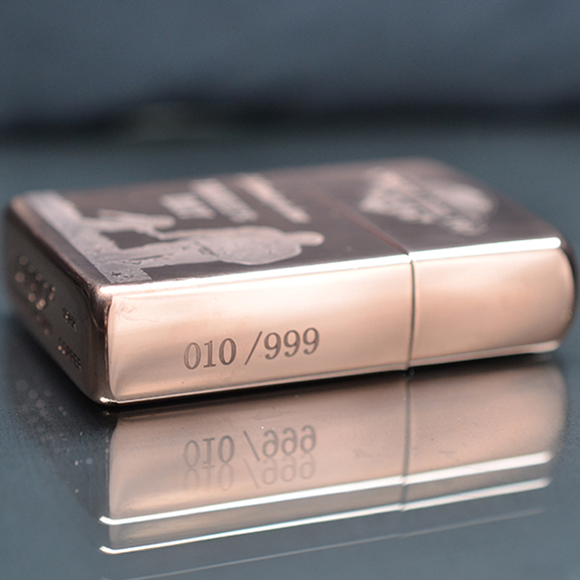 Vỏ Hột Quẹt Bật Lửa Xăng Đá Zorro Z9749D Đồng Đỏ Copper Khắc Cha Con Đẹp Độc Lạ - Dùng Xăng Bấc Đá Cao Cấp