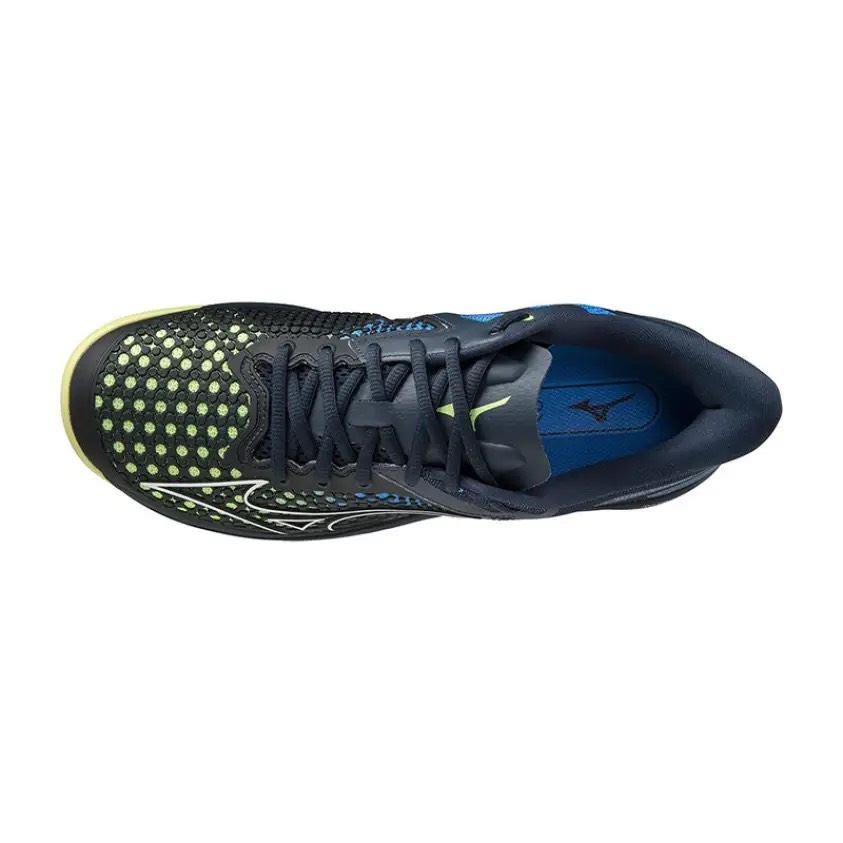 Giày chính hãng Mizuno Tennis Wave Exceed Tour 5 AC 61GA227040 màu đen mẫu mới dành cho nam-tặng tất thể thao bendu