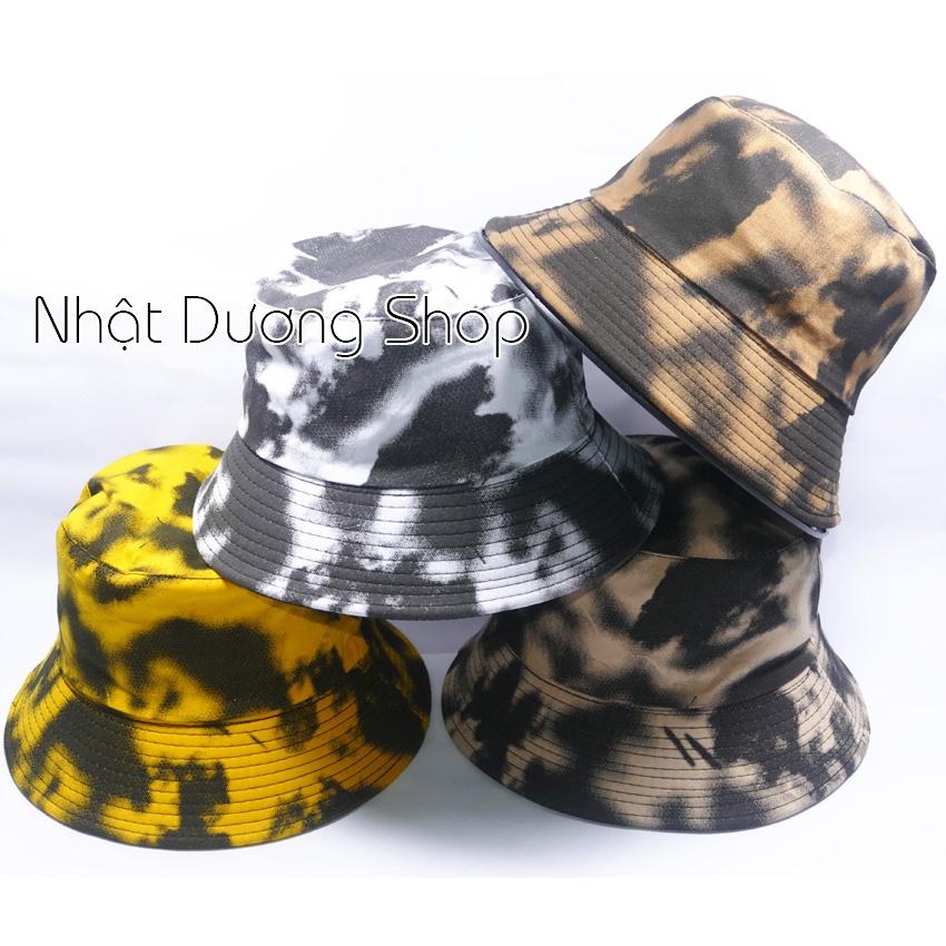 Nón Bucket - Mũ Tai Bèo Loang- 2 Mặt thời trang, nón bucket với chất liệu Kaki,cotton thoáng mát