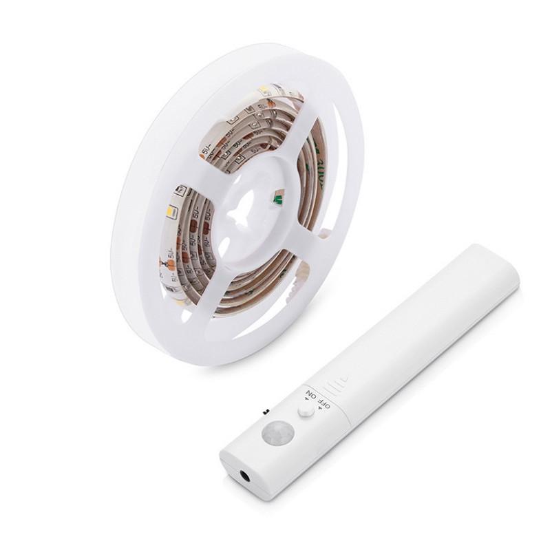 Đèn LED dây viền trang trí cảm ứng Hồng Ngoại 3000k 1,5M sử dụng trong nhà