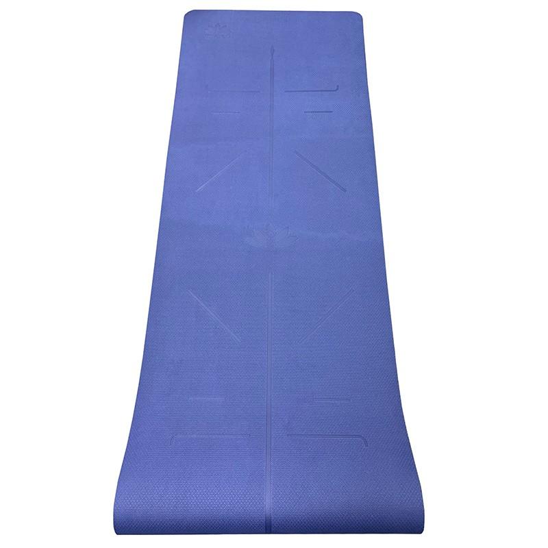 Thảm tập Yoga định tuyến Sportslink Zera TPE 2 lớp 8mm