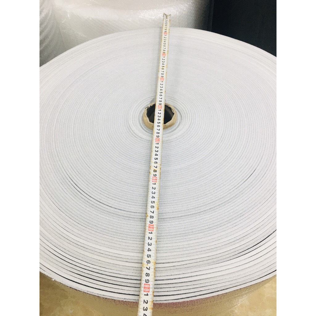 Cuộn xốp PE OPP tráng bạc dày 5mm x 1m x 1m cách nhiệt bảo ôn, cách âm, chống nóng, làm chiếu ngủ văn phòng